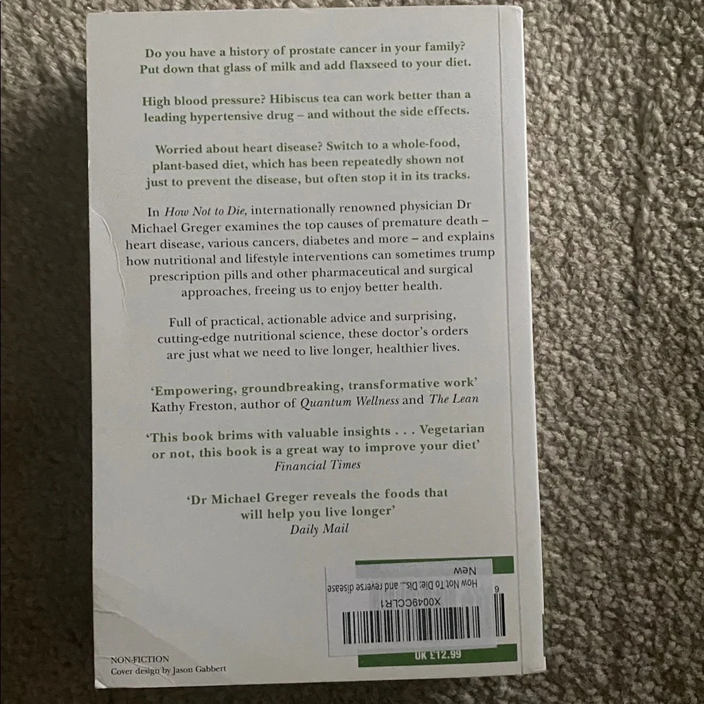Book how not to die. Read once excellent condition - Picture 2 of 5
